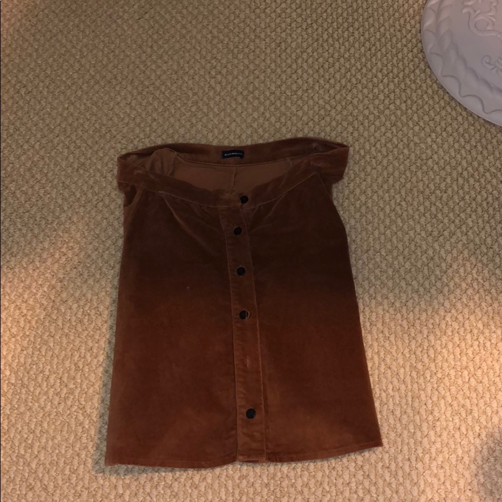 Brown skirt
